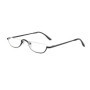 High Quality Metal Reading Glasses Men Women Fashion Presbyopic Eyeglasses Half frame Hyperopia Light Eyewear