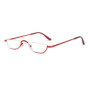 High Quality Metal Reading Glasses Men Women Fashion Presbyopic Eyeglasses Half frame Hyperopia Light Eyewear