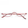 High Quality Metal Reading Glasses Men Women Fashion Presbyopic Eyeglasses Half frame Hyperopia Light Eyewear