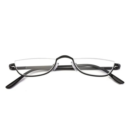 High Quality Metal Reading Glasses Men Women Fashion Presbyopic Eyeglasses Half frame Hyperopia Light Eyewear