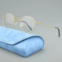 TH5504 Ultra light Titanium Glasses Frame Men Retro Round Eyeglasses Woman Eyewear Myopia Optical Prescription brand spectacle