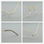 TH5504 Ultra light Titanium Glasses Frame Men Retro Round Eyeglasses Woman Eyewear Myopia Optical Prescription brand spectacle