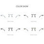 FONEX Titanium Glasses Frame Men Brand Design Rimless Square Eyeglasses Frameless Japanese Ultralight High-end Eyewear 85914