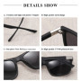 Square Vintage Polarized Sports Sunglasses Men Women Driving Outdoor Fishing Sun Glasses UV400 Hiking Cycling Shield Sunglasses