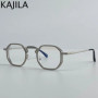 Small Frame Hexason Steampunk Sunglasses Men 2025 Luxury Brand Vintage Punk Eyewear Classic Polygon Metal Sun Glasses Male UV400