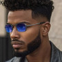 Small Frame Hexason Steampunk Sunglasses Men 2025 Luxury Brand Vintage Punk Eyewear Classic Polygon Metal Sun Glasses Male UV400