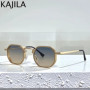 Small Frame Hexason Steampunk Sunglasses Men 2025 Luxury Brand Vintage Punk Eyewear Classic Polygon Metal Sun Glasses Male UV400
