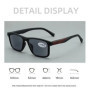 Men Square Frame Reading Sunglasses With Diopter +1.0+1.5+2.0+2.5....+4.0 Vintage Presbyopic Eyeglasses UV Protection Eyeglasses