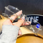 Frameless Trend Myopia Glasses Ultra-light Small Square Cut Edge Anti-blue Light Near Sight Glasses Ultra Light Unisex Glasses