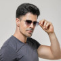 Denmark Design 8208 Titanium Glasses Frame Men Women Screwless Eyewear Ultralight Double Beam Square Eyeglasses Handmade Fashion