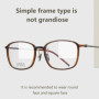 2023 New Ultralight TR90 Glasses Frame Men Retro Round Prescription Eyeglasses Frames Women Myopia Optical Eyewear