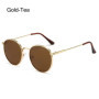 Round Vintage Polarized Sunglasses Women Retro Luxury Brand Designer Sun Glasses Ladies Men Eyewear Oculos De Sol Shades UV400