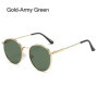Round Vintage Polarized Sunglasses Women Retro Luxury Brand Designer Sun Glasses Ladies Men Eyewear Oculos De Sol Shades UV400