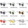 Round Vintage Polarized Sunglasses Women Retro Luxury Brand Designer Sun Glasses Ladies Men Eyewear Oculos De Sol Shades UV400