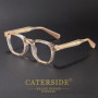 CATERSIDE Trend Anti Blue Light Glasses Women TR90 Frame High Quality Retro Square Computer Reading Glasses Men Optical Eyewear