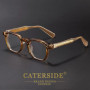 CATERSIDE Trend Anti Blue Light Glasses Women TR90 Frame High Quality Retro Square Computer Reading Glasses Men Optical Eyewear