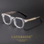 CATERSIDE Trend Anti Blue Light Glasses Women TR90 Frame High Quality Retro Square Computer Reading Glasses Men Optical Eyewear