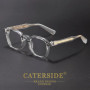 CATERSIDE Trend Anti Blue Light Glasses Women TR90 Frame High Quality Retro Square Computer Reading Glasses Men Optical Eyewear
