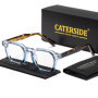 CATERSIDE Trend Anti Blue Light Glasses Women TR90 Frame High Quality Retro Square Computer Reading Glasses Men Optical Eyewear