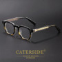 CATERSIDE Trend Anti Blue Light Glasses Women TR90 Frame High Quality Retro Square Computer Reading Glasses Men Optical Eyewear