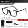 CLLOIO New Ultra-light TR90 Comfortable Pure Titanium Reading Glasses Square Men's Glasses Frame Optical Prescription Eyeglass