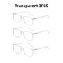 VIVIBEE Classic Square Blue Light Blocking Men Glasses Screen Gaming TR90 Black Anti Ray Eyeglasses Computer Network Eyewear