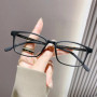 Square Anti Blue Light Presbyopia Eyeglasses Reading Glasses Men Women Antifatigue Computer Eyewear with +2.0 +2.5 +3.0 +3.5