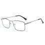 JMISUS Fashion Alloy Square Prescription Glasses Man Anti-Blue Light/Photochromic Myopia Eyewear Optical Eyeglasses