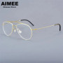 High Quality Titanium Screwless Glasses Frame 5507 Denmark Brand Men's Pilot Ultralight Eyeglasses Women Double-Beam Design Gafa