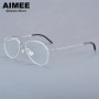 High Quality Titanium Screwless Glasses Frame 5507 Denmark Brand Men's Pilot Ultralight Eyeglasses Women Double-Beam Design Gafa