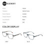 BLUEMOKY L Size Square Acetate Prescription Eyeglasses Male Photochromic Anti Blue Light Eyewear Men's Optical Lenses