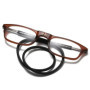 Hanging Neck Glasses TR90 Men's and Women's Anti-blue Light Portable Ultra-light Computer Glasses Narrow Fram Fashion Able Item