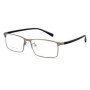 Gmei Optical Men Titanium Alloy Eyeglasses Frames for Men Eyewear Flexible Temples Legs IP Electroplating Alloy Spectacles Y7011