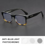Square Anti Blue Glasses Computer Frame Photochromic Optical Lenses New Arrival 2025 Reading Glasses Men Prescription Eyeglasses