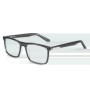 BLUEMOKY XL SizeStylish Acetate Prescription Glasses Square Anti Blue Light Photochromic/Progressive Eyeglasses for Men