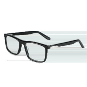 BLUEMOKY XL SizeStylish Acetate Prescription Glasses Square Anti Blue Light Photochromic/Progressive Eyeglasses for Men