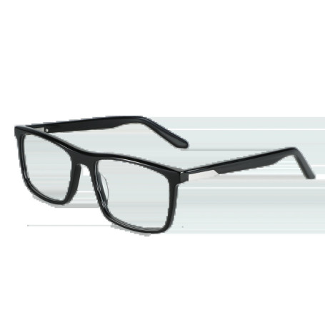 BLUEMOKY XL SizeStylish Acetate Prescription Glasses Square Anti Blue Light Photochromic/Progressive Eyeglasses for Men