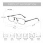 AIR EIGHT Metal Prescription Glasses For Men Myopia Optical Glasses Anti Blue Light Photochromic/Progressive Custom Lenses