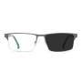 RBENN BRAND DESIGN Reading Glasses Men Anti Blue Light Half-frame Business Computer Prescription Eyeglasses +0.75 1.5 1.75 2.75