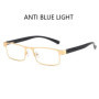 RBENN Metal Frame Men Reading Glasses Vintage Business Hyperopia Eyewear Male Reading EyeGlasses +1.25 1.75 2.75 3.75 5.0 6.0