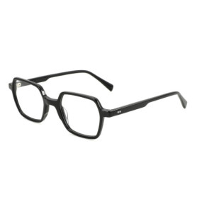 BLUEMOKY M Size Women Men Polygon Acetate Prescription Vision Correction Graduate Glasses Anti Blue Light Photochromic Myopia