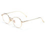 Pure Titanium Round Retro Glasses Frame Full Frame Myopia Glasses Men And Women Fashion Prescription Spectacles Frames 3216