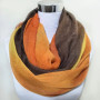 New fashion soft solid infinity scarf for women neck ring scarves woman Multi color patchwork shawls woman desigual women Scarf