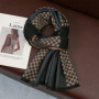 2025 Winter Plaid Men Scarf Shawl Luxury Autumn Pashmina Handkerchief Elegant Pareo Outdoor Muffler Bufanda Men Clothing