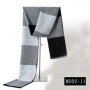 Fashion Men Scarves Luxury Plaid Autumn Winter Pashmina Neckerchief Thicken Warm Imitation Cashmere Men's Business Long Wraps