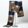 Fashion Men Scarves Luxury Plaid Autumn Winter Pashmina Neckerchief Thicken Warm Imitation Cashmere Men's Business Long Wraps