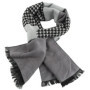 leo anvi brand designer Winter scarf for men warm Soft Houndstooth Tartan Jacquard fashion Scarfs gift Men Business Scarf