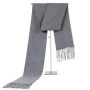 Imitation Cashmere Men Scarf Solid Color Autumn and Winter Scarves Casual Male Long Pashmian Shawls Tassel Warm Wrap