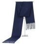 Imitation Cashmere Men Scarf Solid Color Autumn and Winter Scarves Casual Male Long Pashmian Shawls Tassel Warm Wrap