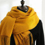 Fashion Scarf Man Winter Warm Soft Skin Friendly Long Muffler With Tassel Cashmere Wraps Windproof In Cold Day Unisex Pashmina